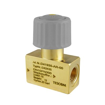 Tescom-P-High Pressure Valve Gas